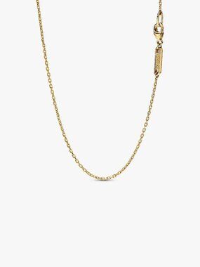 Pandora Talisman 14k Gold Cable Chain Necklace